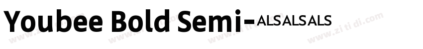 Youbee Bold Semi字体转换 Youbee Bold Semi字体转换